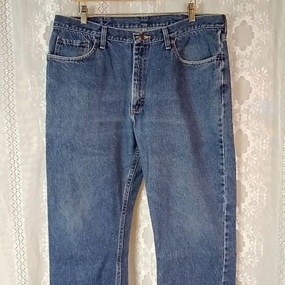 Wrangler Premium Quality Est 1947 Men Jeans Size 38X29 - Picture 5 of 11